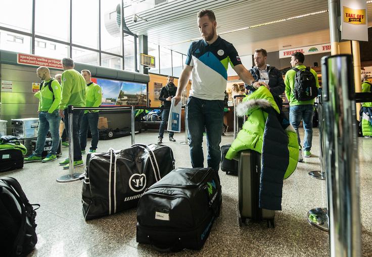 Eden od treh KHL-ovcev Robert Sabolič bo igral izjemno pomembno nalogo v slovenskem napadu. | Foto: Morgan Kristan / Sportida