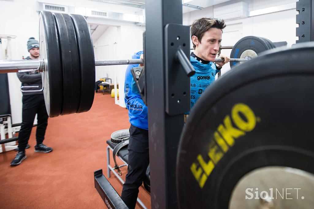 Peter Prevc Skakalci trening