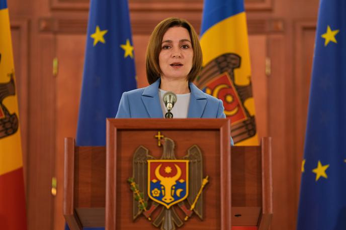 Maia Sandu | Maio Sandu čaka posvet s parlamentarnimi strankami o postavitvi novega predsednika vlade. | Foto Guliverimage