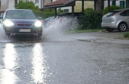 Izdan alarm: to za del države napovedujejo meteorologi #animacija