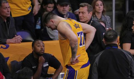 Boleč konec sanj za Luko Dončića in Los Angeles Lakers