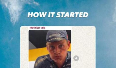 Mathieu van Der Poel prijatelje pozval, naj etapo gledajo od začetka. Z razlogom.