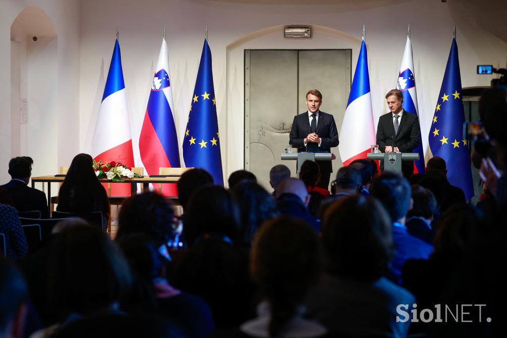 Emmanuel Macron, Robert Goob, Tina Gaber, Zoran Janković
