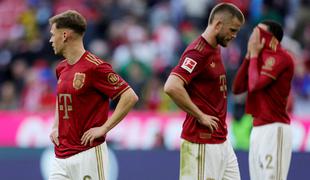 Festival presenečenj v Nemčiji. Bayern vodil z 2:0, a ostal brez vsega.