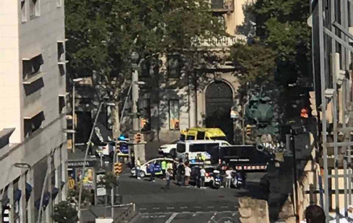 Barcelona teroristični napad | Foto Tomaž Šešerko