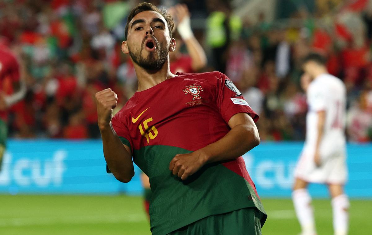 Portugalska Ricardo Horta | Ricardo Horta je zabil šesti gol Portugalske na tekmi z Luksemburgom. | Foto Reuters