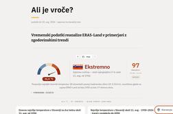 Kako izjemna je zdajšnja vročina? Številke so neizprosne!