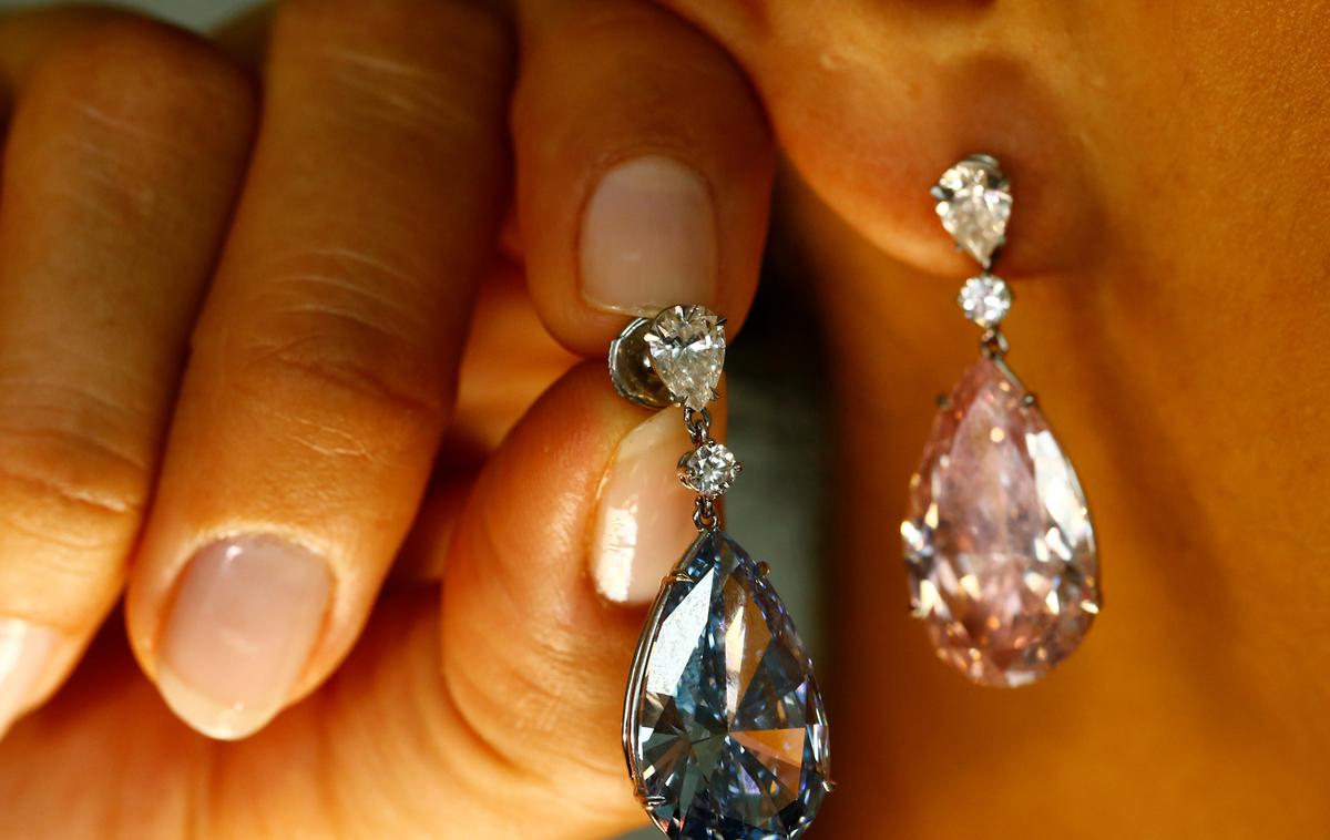 diamantni uhani | Foto Reuters