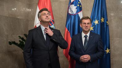 Plenković: V odnosih s Slovenijo bomo branili to, kar je hrvaško