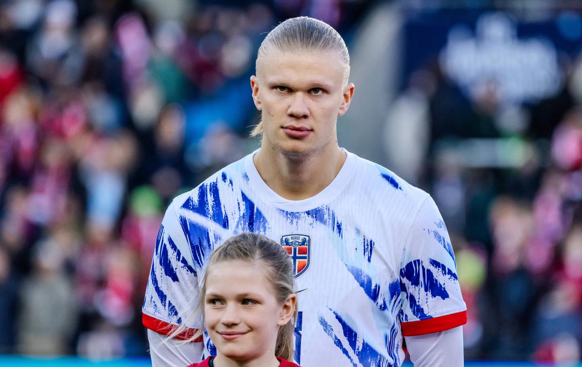 Erling Haaland | Erling Haaland je od norveškega strelskega rekorda oddaljen le še en zadetek. | Foto Guliverimage