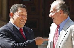 Španski kralj in venezuelski predsednik zgladila spor