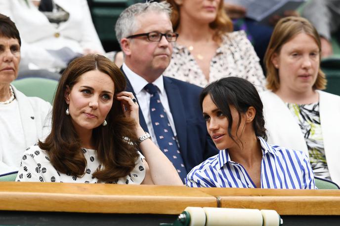 Kate Middleton | Odnos med vojvodinjama naj bi se začel krhati na Meghanini poroki pred dvema letoma. | Foto Getty Images