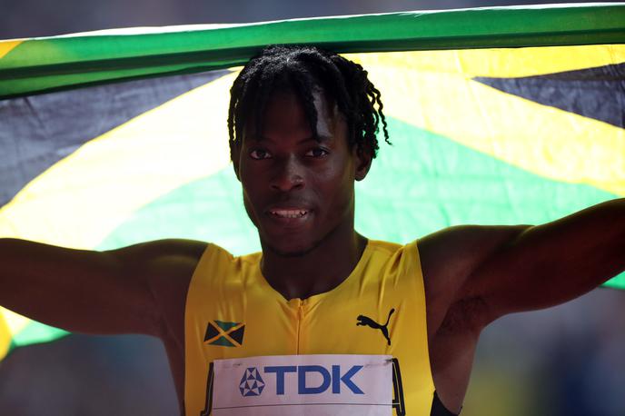 Tajay Gayle | Tajay Gayle je v soboto spisal zgodovino jamajške atletike in tudi moškega skoka v daljino. | Foto Reuters