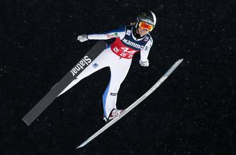 Nika Prevc ne popušča, obeta se dvojno slovensko zmagoslavje