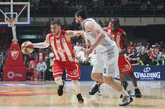 Crvena zvezda se je po incidentu znesla nad Budućnostjo in osvojila ligo ABA