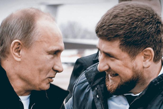 Vladimir Putin in Ramzan Kadirov | Vladimir Putin in Ramzan Kadirov | Foto Guliverimage