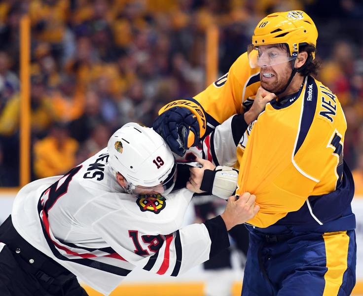 Chicago Blackhawks Nashville Predators NHL | Foto: Reuters