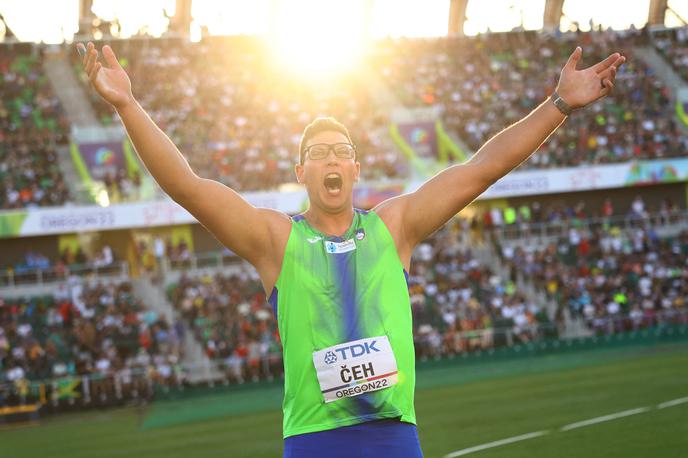 Mykolas Alekna | "Pomembne so medalje, vsekakor, zadovoljen sem, da sem svetovni prvak, ampak zame ima večji pomen svetovni rekord," pravi novopečeni svetovni prvak Kristjan Čeh. | Foto Reuters