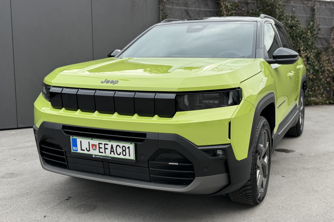 Jeep compass | Foto Gregor Pavšič