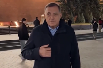 Dodik objavil videoposnetek: Sem v Moskvi