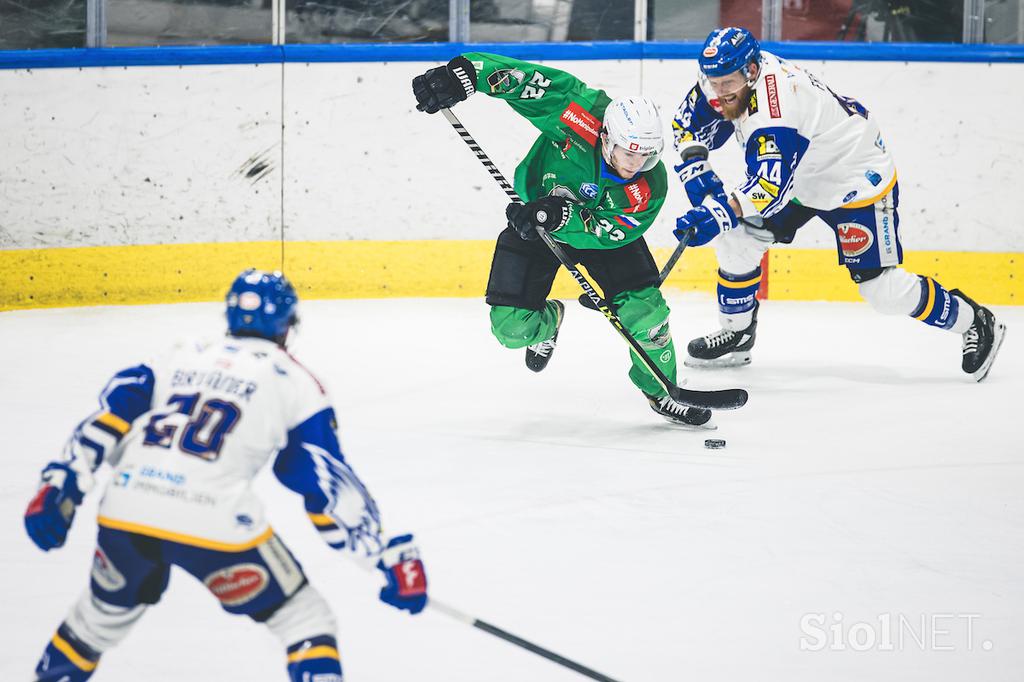 IceHL, četrtfinale, 2. tekma: HK SŽ Olimpija - VSV Beljak