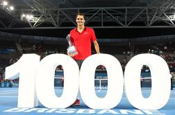 Federer po tisoči zmagi: Vprašanje je, koliko časa bom še igral?