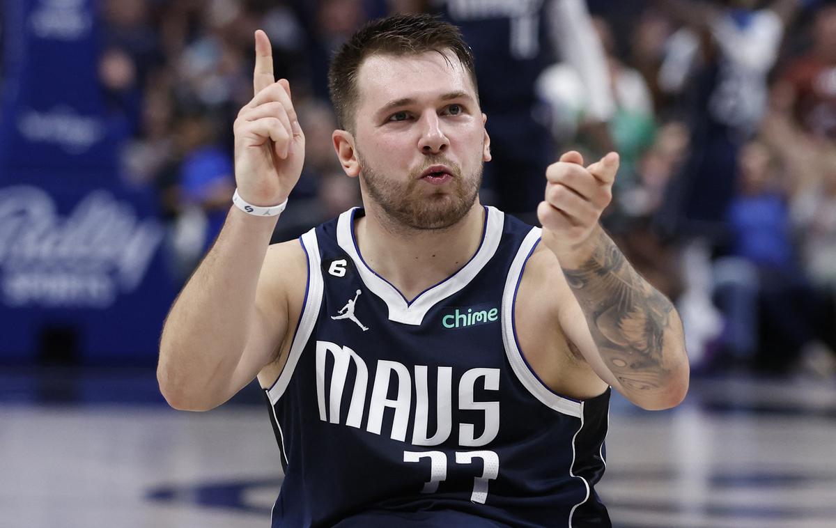 Luka Dončić | Luka Dončić nadaljuje z blestečimi predstavami. | Foto Reuters