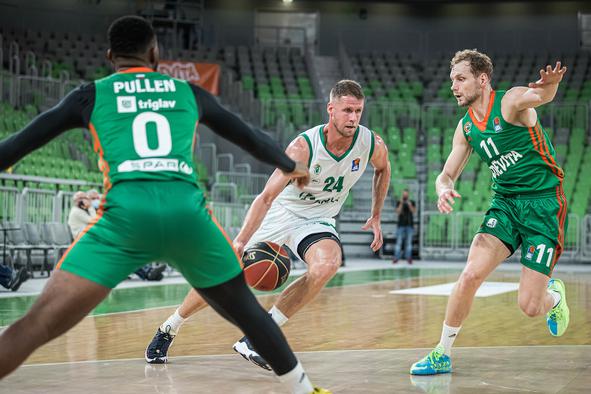 Cedevita Olimpija za uvod ugnala Krko
