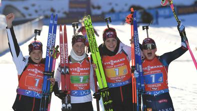 Slovenke med deseterico, Lena Repinc odlična, Anamarija Lampič streljala bolje