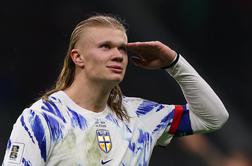 V živo: Haaland si je privoščil tudi Italijane, Portugalci brez Ronalda "leteli"