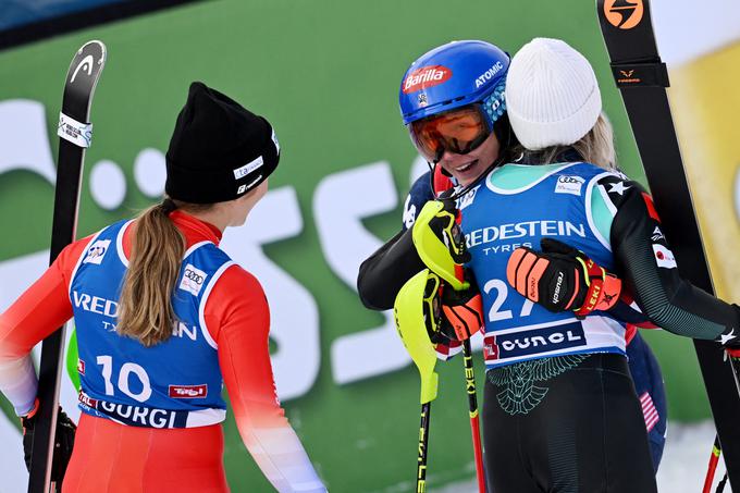 Lara Colturi Mikaela Shiffrin Gurgl 2024 | Foto: Reuters