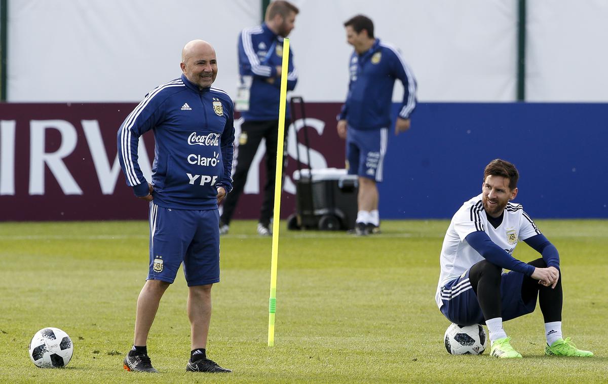 Jorge Sampaoli Lionel Messi | Foto Getty Images