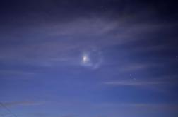 Nenavaden pojav nad Slovenijo. To je znano. #video