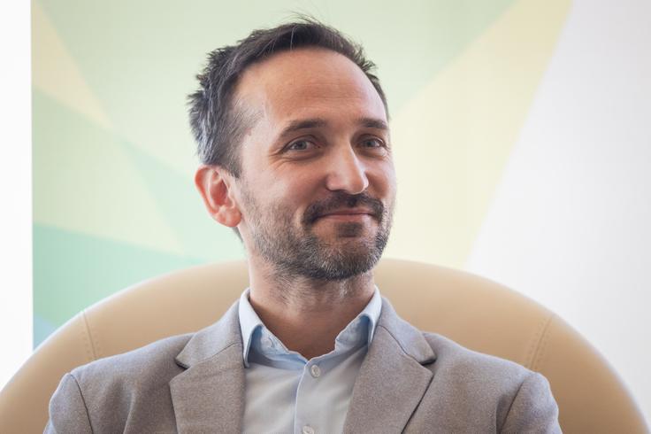 Sašo Bertoncelj v Gregorju Rakoviču vidi naslednika. | Foto: Bor Slana/STA