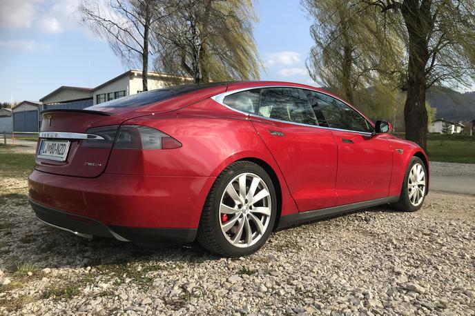 Tesla model S | Teslin model S je na cestah dobrih deset let. Fotografija je simbolična.  | Foto osebni arhiv