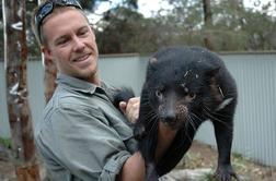 Nepridiprav vdrl v tasmanski živalski vrt in osvobodil živali