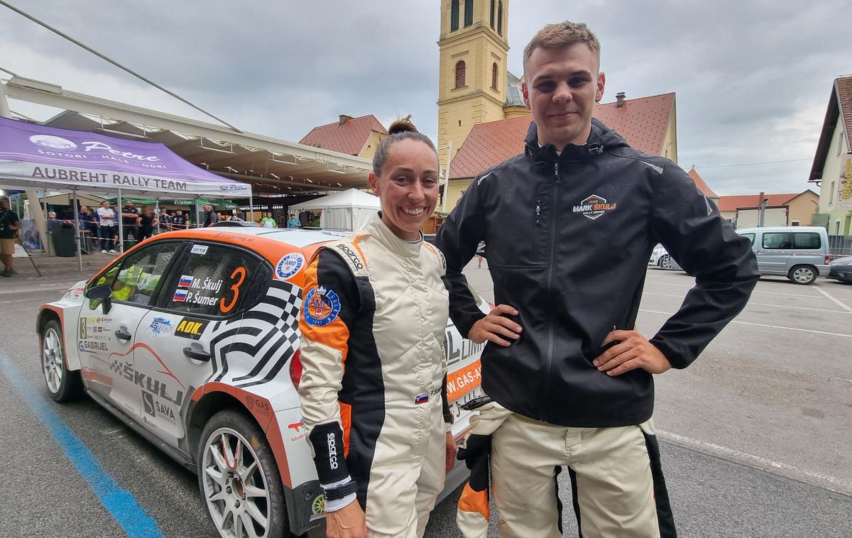 reli Dolina zelenega zlata | Zmagovalna posadka relija - Mark Škulj in Pia Šumer (citroen C3 rally2). | Foto Gregor Pavšič