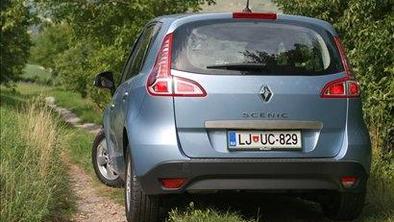 Renault megane grandtour in scenic