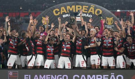 Flamengu še naslov brazilskega prvaka, Neymar rešuje Santos