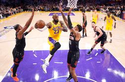 Fantastična predstava Lakersov, Luka Dončić več kot navdušen #video