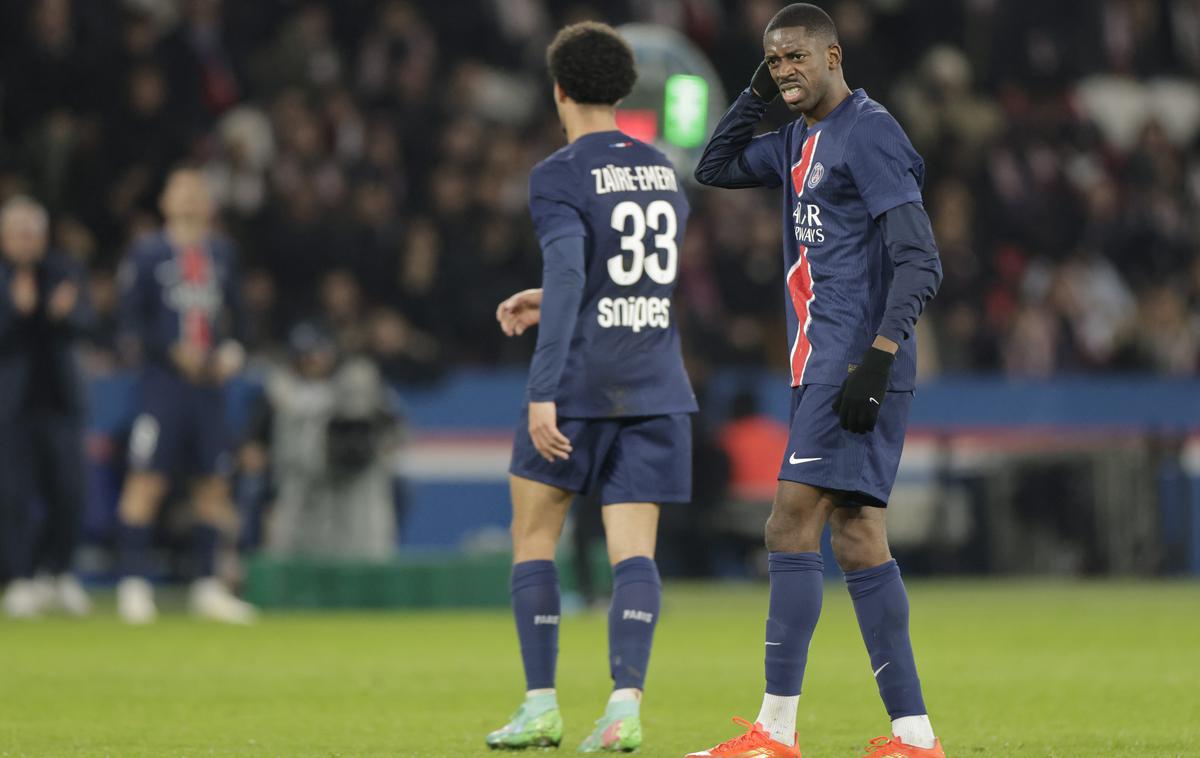 Ousmane Dembele | PSG je ugnal Monaco. | Foto Guliverimage