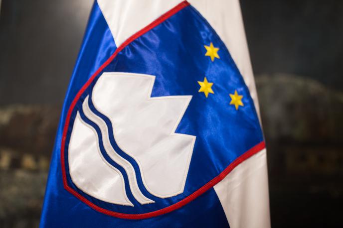 slovenska zastava | Foto Nik Jevšnik/STA