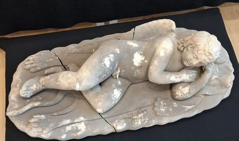 Odkrili mojstrovino: Kupida našli na zasebnem zemljišču