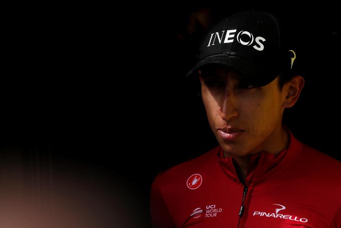 Egan Bernal je na zadnji dirki Tour de l'Ain skušal napasti Rogliča, a je imel slovenski kolesar pravi odgovor. | Foto: Reuters