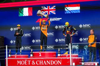 Nešportna poteza ob slavju Landa Norrisa #video