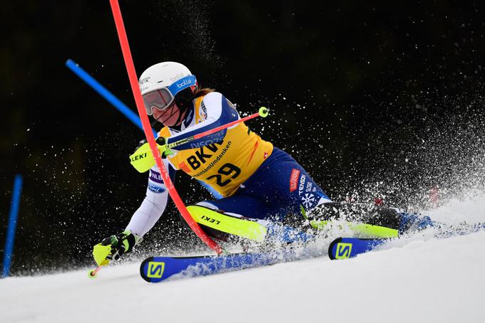 Maruša Ferk je sezono alpske kombinacije sklenila na skupno 12. mestu.  | Foto: Getty Images
