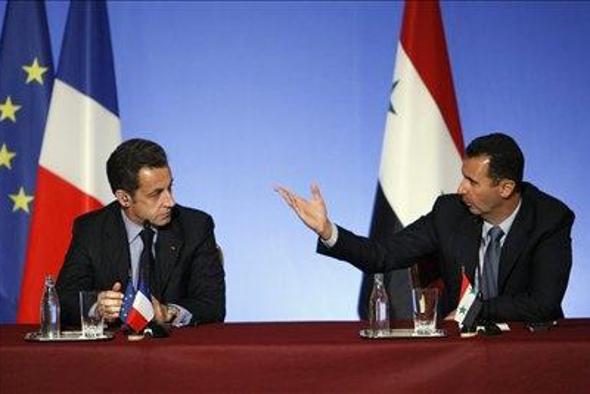 Sarkozy ponudil roko sprave Siriji