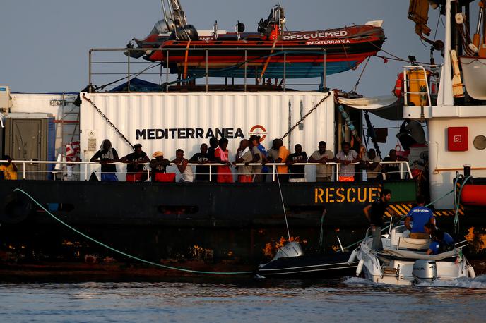 mare Jonio ladja migranti | Foto Reuters