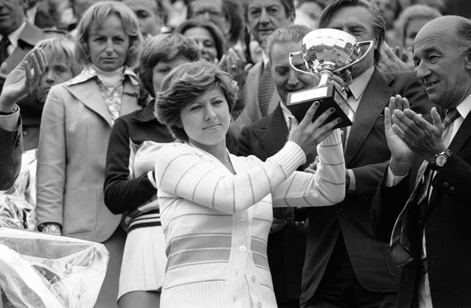 Mima Jaušovec leta 1977, ko je zmagala na OP Francije. | Foto: Guliverimage/Vladimir Fedorenko