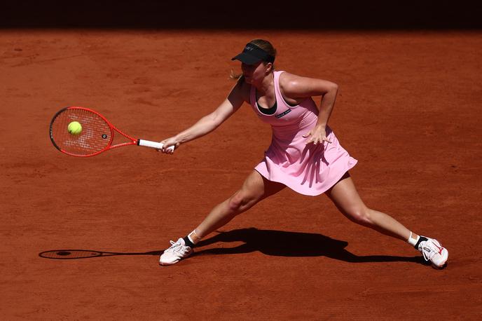Veronika Erjavec | Veronika Erjavec se je poslovila že po uvodnem obračunu. Druga igralka sveta Jelena Ribakina je bila prevelik zalogaj za  26-letno Slovenko. | Foto Reuters